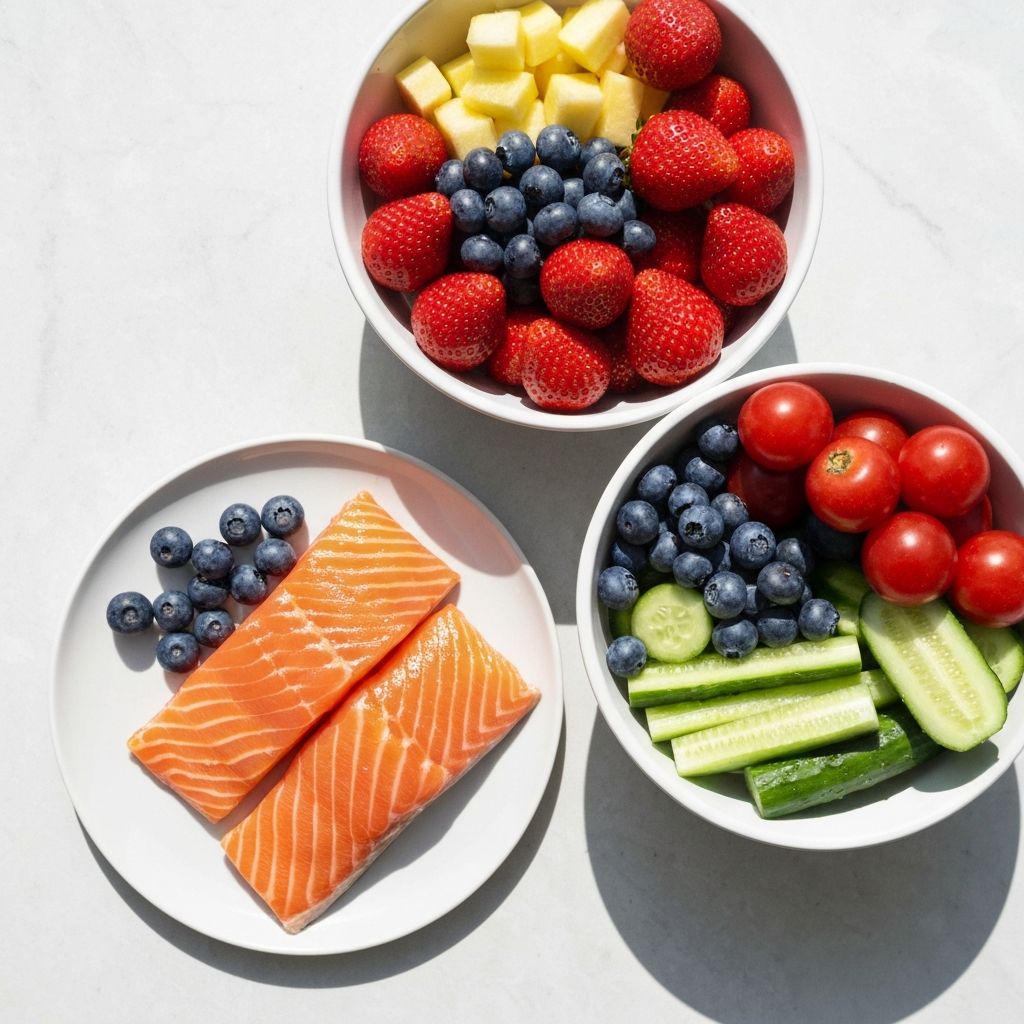 Alimentação saudável e nutritiva