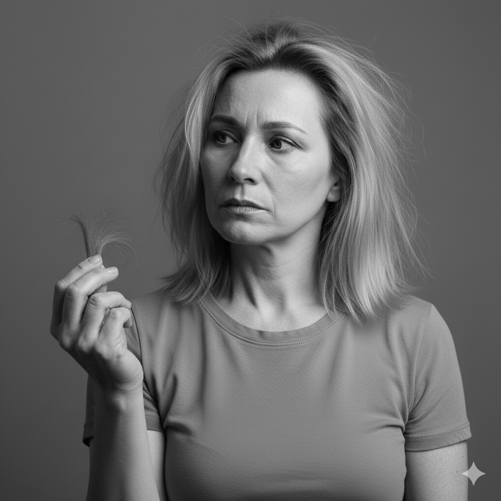 Cabelo saudável e vibrante